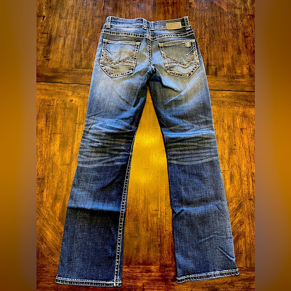 Buckle Black Bootleg Men's Jeans Size 31L